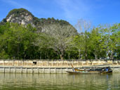 ท่าเรือท่าด่านศุลกากร ป่าชายเลน อุทยานแห่งชาติอ่าวพังงา อ.เมือง จ.พังงา